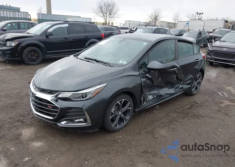 2019 Chevrolet Cruze Lt from USA, damaged, VIN 3G1BE6SM5KS553387